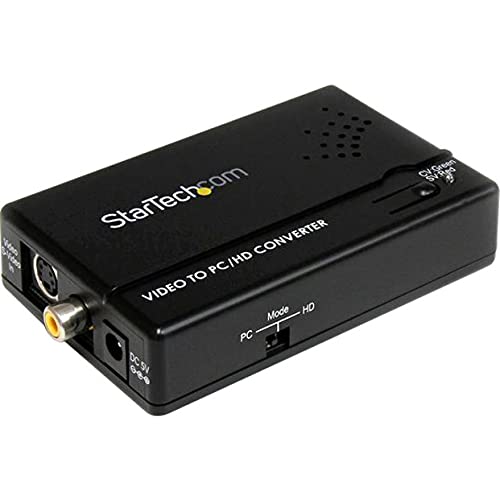 StarTech.com VID2VGATV2 - Adaptador conversor Escalador de S-Video