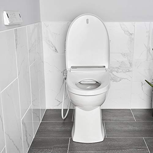American Standard 8018A60GRC-020 Advanced Clean 3.0 - Asiento con mando a distancia, color blanco