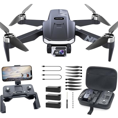 Dron GPS NAFYRE N11 PRO con cámara 4K UHD para adultos, 90 min de vuelo, largo alcance, retorno automático, Sígueme, motor sin escobillasN11-ES-250715-1