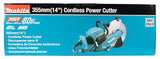 Makita CE002GZ01 Twin 40V Max (80V) Li-ion XGT Brushless 355mm Power Cutter - Baterías y cargador no incluidos