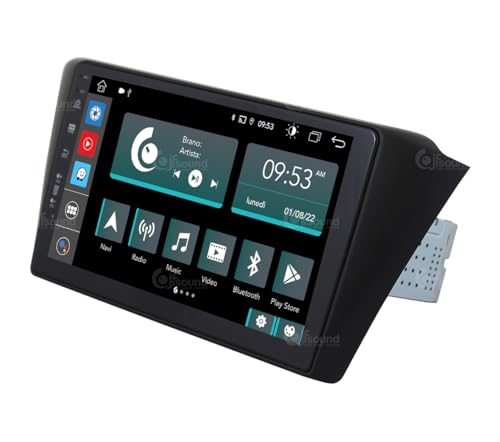 Radio de Coche para Skoda Fabia 2015 Android GPS Bluetooth WiFi USB Dab+ Touchscreen 9" 8core Carplay AndroidAuto