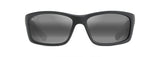 Maui Jim Kanaio Coast Gafas, Matte Soft Black/White/Blue, 61-16-130 Unisex Adulto
