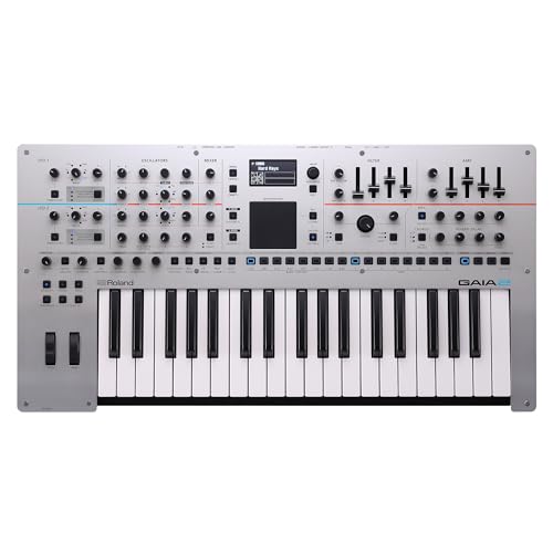 Sintetizador Roland GAIA 2 con prestaciones sonoras avanzadas | Generador de sonido híbrido que combina síntesis de tabla de ondas y virtual analógica | Motional Pad integrado
