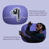 XIAOMI Redmi Buds 6 Pro - Auriculares inalámbricos, cancelación de Ruido, Ligeros, hasta 36 Horas de autonomía, Bluetooth 5.3, Morado (Versión ES)
