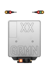 Garmin zūmo R1, Radar de visión Trasera y Visibilidad de ángulo Muerto para Motocicletas, Discreto, con Luces externas y alertas sonoras, emparejable con zūmo XT2 o Smartphone Compatible.