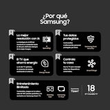 SAMSUNG TV Mini LED Neo QLED 4K 2024 55QN90D Smart TV de 55" con Resolución 4K Mejorada, Procesador NQ4 AI Gen2 con Inteligencia Artificial, Dolby Atmos, Q-Symphony y Motion Xcelerator 144 Hz