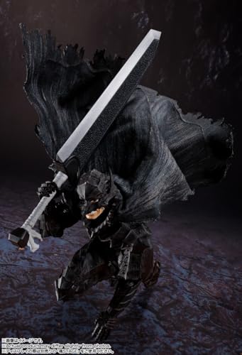 TAMASHII NATIONS S.H. Figuarts Berserk Guts (Armadura Berserk) - Apasionado - Aprox. 160 mm, ABS, PVC y Tela, Figura de acción prepintada