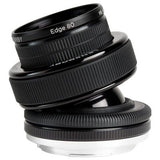 Lensbaby - Lente Edge 80 - Efecto de corte de distancia focal - Desenfoque suave y bokeh - Ilumina los detalles esenciales - Para retratos y escenas cotidianas.