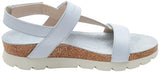 Panama Jack Selma, Sandalia Plana Mujer, Azul Claro B21, 42 EU