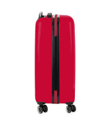 Sevilla FC - Trolley de Cabina 20 Pulgadas, Maleta con Ruedas, Candado de Seguridad, Maleta Ligera, 34.5x20x55 cm