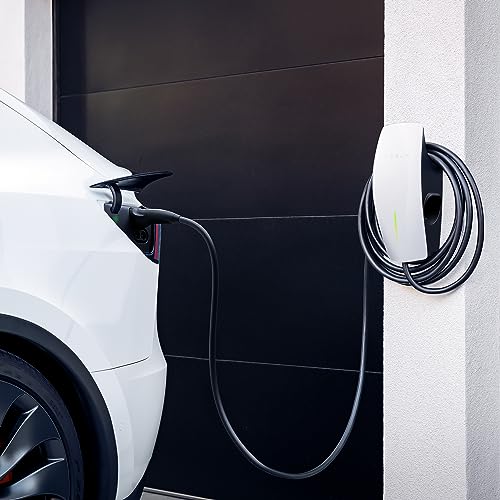 Tesla Wall Connector | Cargador Universal | Tipo 2 | Monofásico y trifásico | hasta 22 kW | Cable 7.3m Incluido | Interior y Exterior