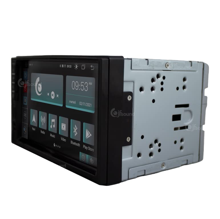 Radio de Coche 2din universales Android GPS Bluetooth WiFi USB Dab+ Touchscreen 7" 8core Carplay AndroidAuto