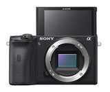 Sony Cámara sin espejo Sony Alpha 6600 | APS-C (enfoque automático rápido de 0,02 s, estabilización óptica de imagen de 5 ejes en la carcasa)