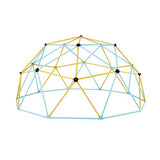 VEVOR Climbing Dome, Jungle Gym Supports 750 lbs. and Easy Assembly, 12-Foot Geometric Play Centre for Kids 3-10 Years Old, with Climbing Grip, Outdoor Playground Equipment