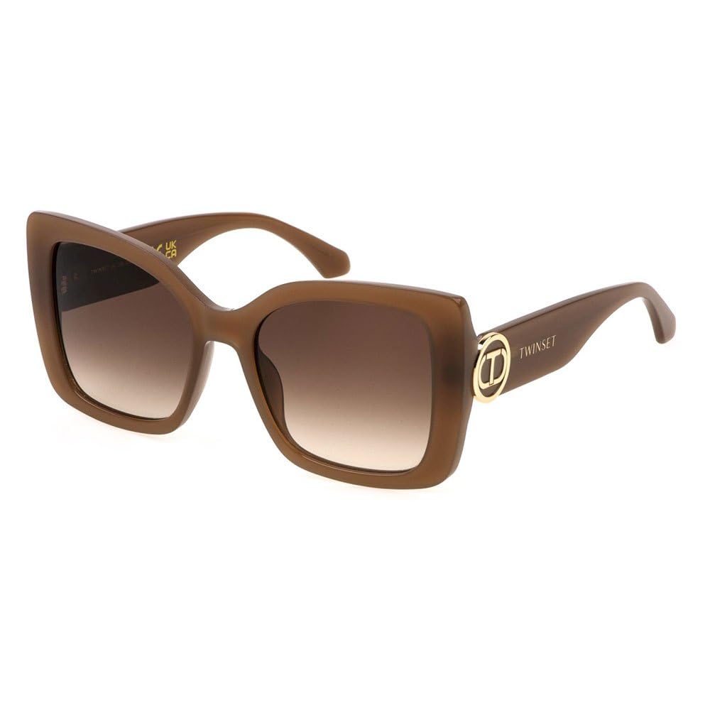 TWINSET STW064 Gafas, Shiny Opal Pink Powder, 54 para Mujer