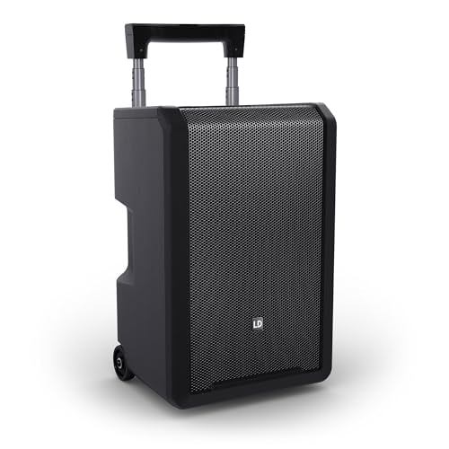 LD Systems ANNY 10 - Altavoz PA Bluetooth de 10″ con batería y Mezclador
