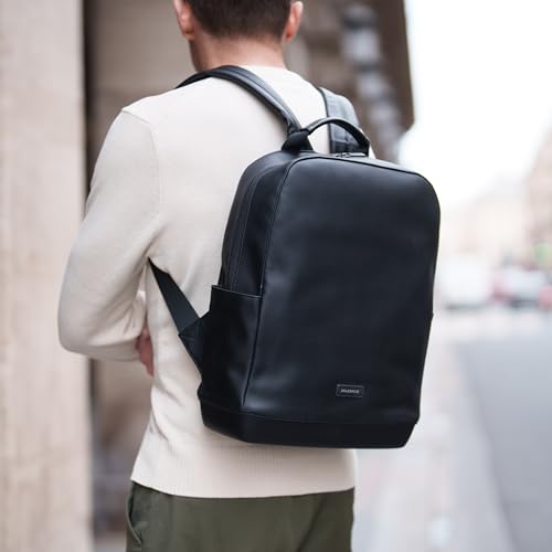 Moleskine Mochila Colección The Backpack, Mochila Suave Porta PC para Laptop, Notebook hasta 15'', Dimensiones 32 x 41 x 13 cm, Color Negro