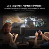 Xiaomi L1 Proyector Inteligente 1080P con Google TV & Netflix, Portátil Cine en Casa, Enfoque Auto & Keystone, HDR10/HLG, Pantalla 120", WiFi 5G Bluetooth, Audio Dolby, Proyector Exterior