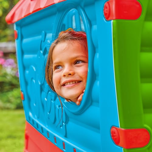 Marian-Plast KM680 - Casita infantil Dream House 95x90x110 cm, PVC