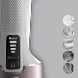Tefal Pure Force - Cepillo de vapor 2 en 1