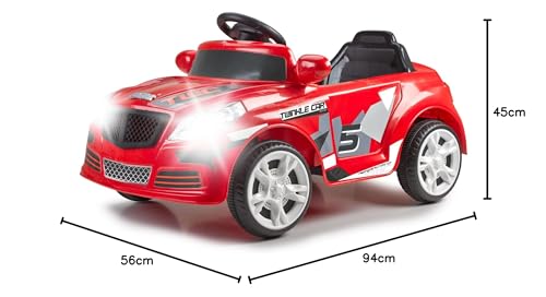 FEBER - Twinkle Car R/C, Coche Eléctrico con Radio Control, Batería de 12V, Mando Incluido con Distancia Máxima de 10 m, Autonomía de 45 min, Peso Máximo 25 kg, Edad de 3 a 6 años, Famosa (800012263)