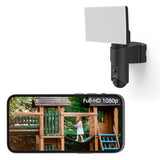 Hama | Cámara de vigilancia Exterior, 1080P, Sensor de Movimiento y luz, Full HD, Compatible con Amazon Alexa y Google Assistant.
