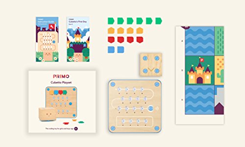 Primo Toys Cubetto Playset , Screenless Coding Toy for Children Aged 3-6