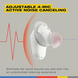Skullcandy Auriculares inalámbricos Method 360 ANC Sonido Bose, audífonos Bluetooth, cancelación de Ruido, 40 Horas de autonomía, Resistentes al Sudor y Agua, micrófono para iPhone y Android - Hueso