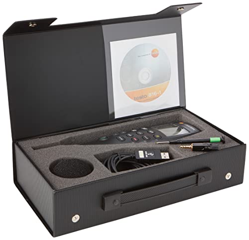 Testo Medidor De Ruido Testo 816-1 - Se Ajusta A La Norma Iec 61672-1 Norma Nueva Directiva, Clase 2, 0