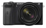 Sony Alpha 6600 - Cámara evil APS-C con objetivo Zoom Sony 18-135mm f/3.5-5.6 (Enfoque Automático rápido 0.02s, estabilización de imagen óptica de 5 ejes, 4K HLG, pantalla inclinable para Vlogging)
