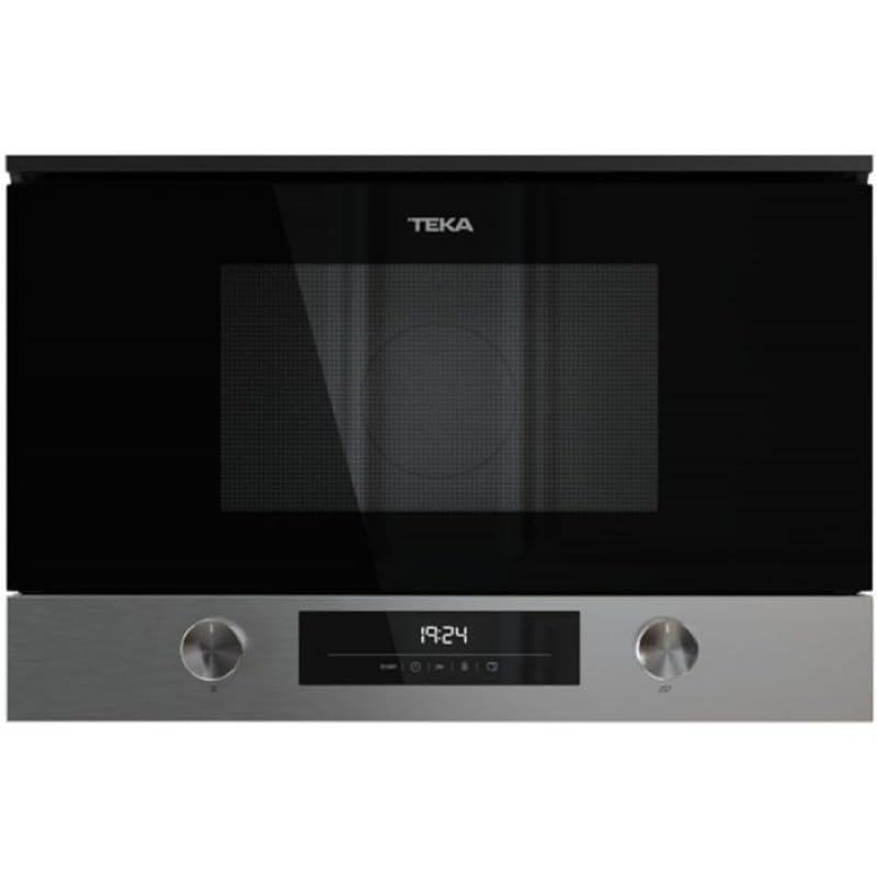 TEKA Microondas Integrable con Base Cerámica, Capacidad 22 L, Apertura de Puerta a la Izquierda, Modelo NEO MS 6220 BIS L SS