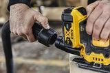 DEWALT DCW200NT-XJ - Lijadora Orbital XR 18V, 7 Velocidades, Sin cable, Motor sin escobillas, Bolsa para el polvo, Maletín TSTAK II, Sin Cargador/batería