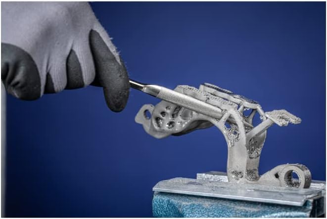 Pferd Juego de 5 Limas Handy de Diamante de Diferentes Formas Df2627 D126, Longitud 215 millimeters, Grano Diamante D 126, en Estuche de Plástico