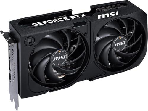 MSI GeForce RTX 5070 12G Shadow 2X OC - Tarjeta gráfica Extreme Performance: 2557 MHz, 28 Gbps, 12GB GDDR7, 192-bit, PCI Express® Gen 5
