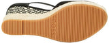 BOSS Madeira_Wedge_sdcveb, Sandalia Mujer, Negro1, 42 EU