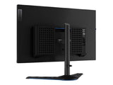 Lenovo Y27q-20 - Monitor Gaming 27" 2K QHD (IPS, 165Hz, 1ms, HDMI, DP, 3xUSB, G-Sync, Base Metálica) Ajuste de inclinación/altura/giro/pivote - Negro