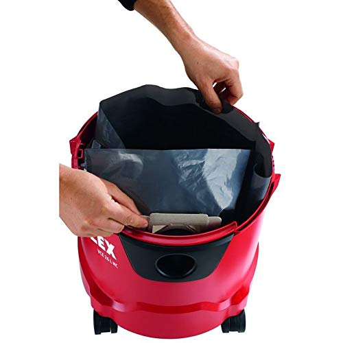 Flex Aspirador de Seguridad VCE 26 L MC (1200 W, Aspirador Industrial con Accesorios, depósito 25 l, Capacidad líquida 16 l, Longitud de la Manguera 3,5 m) 405426