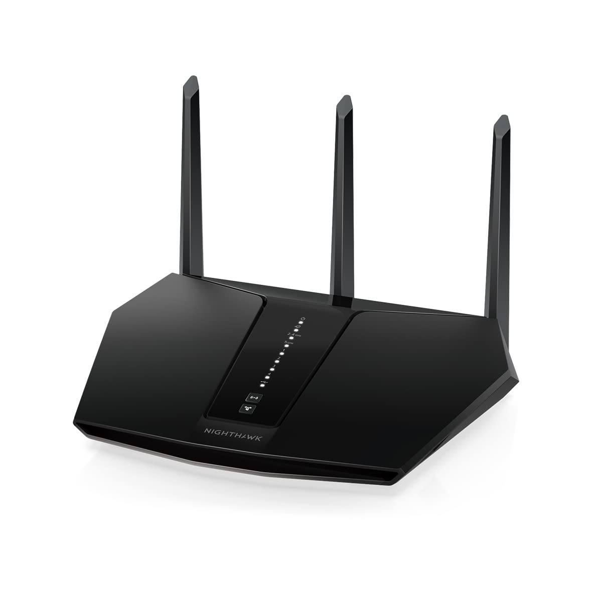 NETGEAR Nighthawk AX5 Router WiFi 6 RAX30, Velocidad AX2400 de 5 transmisiones, Cobertura de hasta 125 Metros Cuadrados, Negro