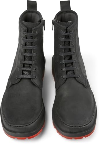 Camper Brutus Trek K400671, Botines con Cordones Mujer, Negro 003, 39 EU