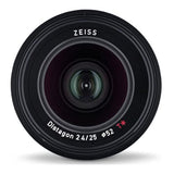 ZEISS Loxia 2.4/25 para cámaras Sony con sistema full frame sin espejo de Sony (con montura E)