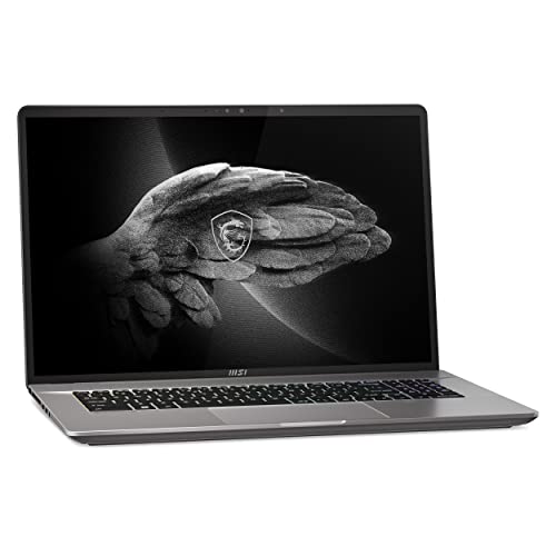 MSI Creator Z17 A12UHT-039ES - Ordenador portátil 17" QHD+ Intel Core i7-12700H, 32GB RAM, 1TB SSD, GeForce RTX 3080-8GB, Windows 11 Home Advanced) Lunar Gray, Per-Key RGB Keyboard