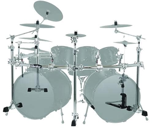 Gibraltar Sistemas de rack, rack curvado de 4 postes chrome series gcs-450c power rack de 4 postes, barras horizontales curvadas.