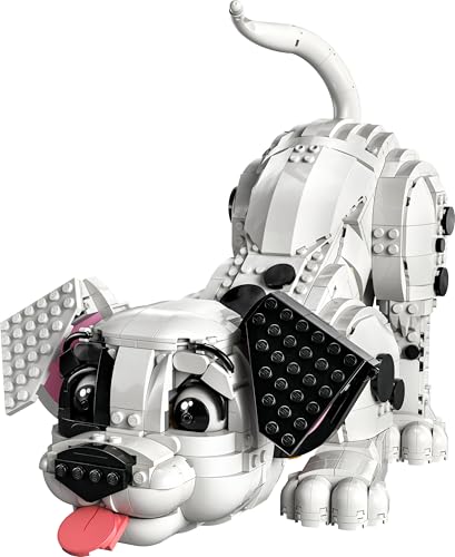 LEGO | Disney Cachorro de 101 Dálmatas - Maqueta para Construir para Adultos de Figura Articulada de Perro Interactivo - Se Transforma en 6 Perros Diferentes - Regalo para Mujeres y Hombres Fans 43269