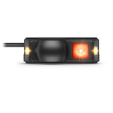 Garmin zūmo R1, Radar de visión Trasera y Visibilidad de ángulo Muerto para Motocicletas, Discreto, con Luces externas y alertas sonoras, emparejable con zūmo XT2 o Smartphone Compatible.