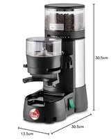 La Pavoni LPGJDL01EU, Molinillo de café Jolly Dosato, Noir/Argent