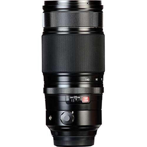 Fujifilm XF 50-140 mm f/2.8 R LM OIS WR - Objetivo para Fujifilm X Mount (distancia focal 50-140 mm, apertura f/2.8-22, zoom óptico 2.8x, estabilizador óptico, diámetro: 72mm), negro