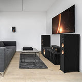 Klipsch R-605FA Black (Unidad) - Altavoz de Suelo Negro con Dolby Atmos - woofer 6.5 Pulgadas