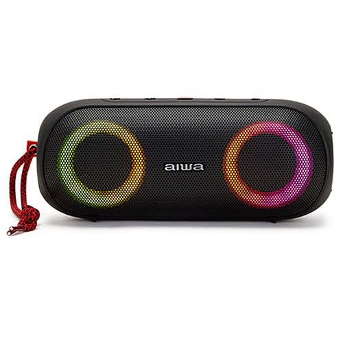 Altavoz Bluetooth 20W, Color Negro, Sonido Potente, conexión inalámbrica; Ideal para Fiestas, música en Exteriores y Entretenimiento portátil.