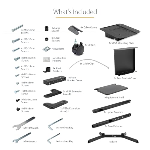 StarTech.com Carro para TV DE 32 A 75 ACCS