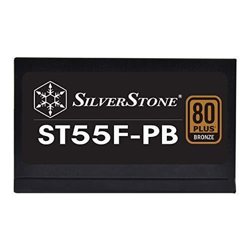 SilverStone SST-ST55F-PB Strider Plus Series 80 PLUS Bronze - 550 Watt